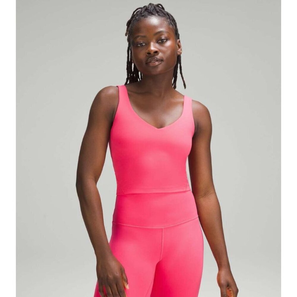 Lululemon Align Tank Top Lip Gloss Pink Size 6